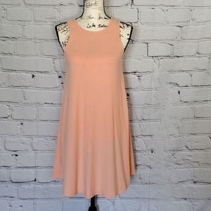 Pink lily A-line dress